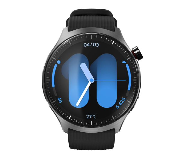 Motorola moto watch ultra Black Silicone + Black Leather - 1615944 - zdjęcie 4